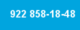 922 858-18-48 922 858-18-48